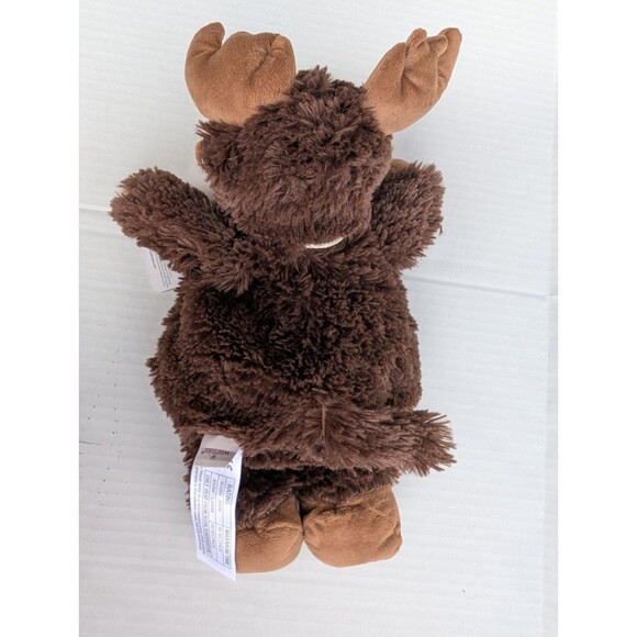 Warmies Moose with Filled Lavender Soothing Microwave Plush NWT Brown - Picture 2 of 5